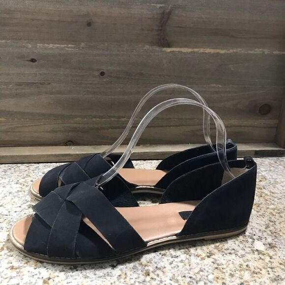 BDG sling back slip on sandals - Picture 1 of 9